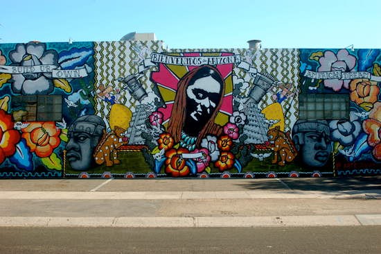 Phoenix Graffiti Murals Hint at thriving Street Art Scene