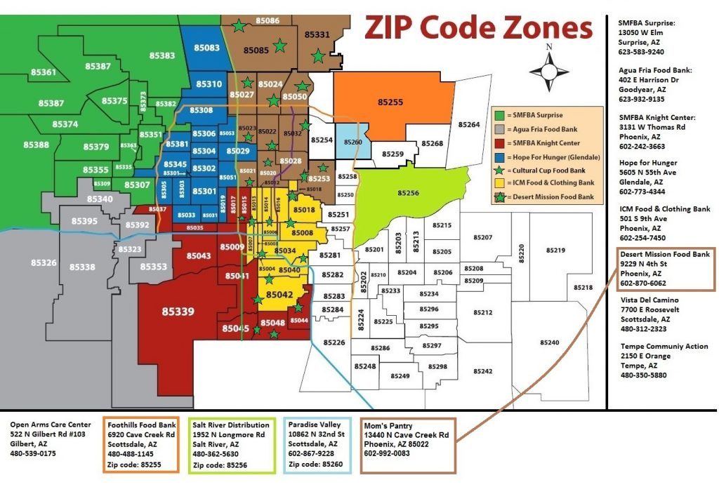 Phoenix Zip Code Maps.