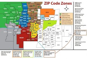 phoenix zip code map 2018